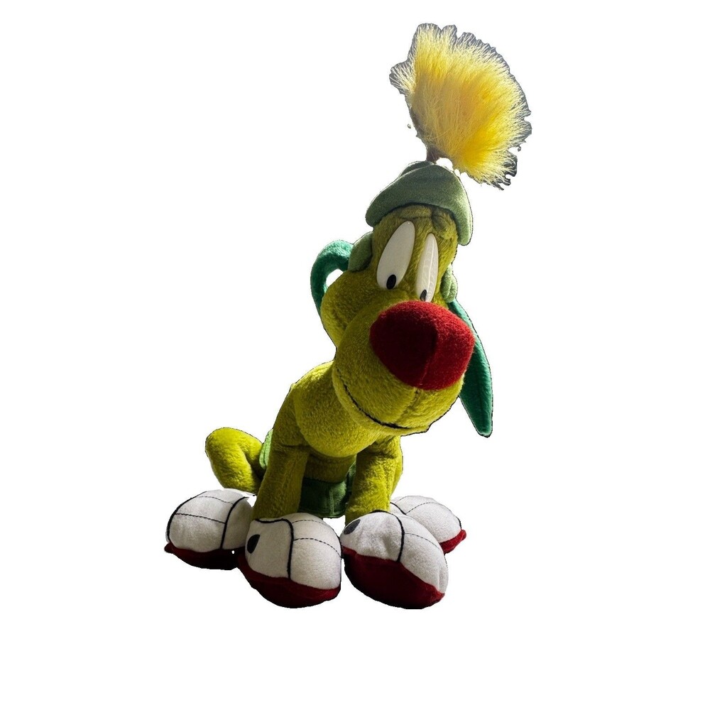 Vintage Nanco Looney Tunes Marvin the Martian k-9 Space Dog Duck Dodgers Plush